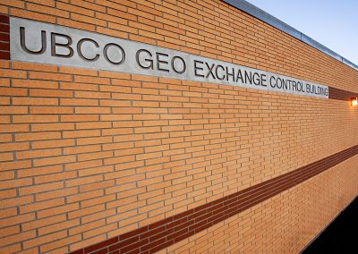 UBCO Geothermal Exchange